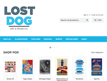 Tablet Screenshot of ilostmydog.com